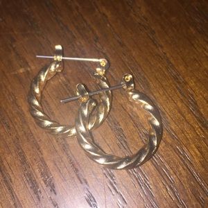 Golden earrings